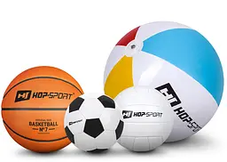 Батут Hop-Sport 16ft (488см) синій із зовнішньою сіткою - мініатюра 2