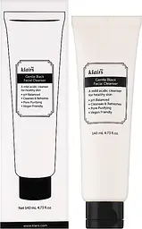 Пінка для глибокого очищення обличчя Klairs Gentle Black Facial Cleanser 140 мл - мініатюра 2