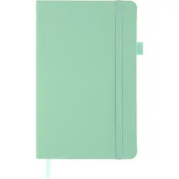 Книга записна Buromax Etalon 125x195 мм 96 листів без лінівки обкладинка зі штучної шкіри М'ятна (BM.291060-38) - мініатюра 2