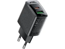 Мережевий зарядний пристрій Acefast A98 PD GaN 30 W Black