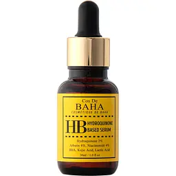 Сироватка для обличчя Cos de BAHA HB Hydroquinone Brightening Serum проти пігментації 30 мл