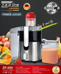 Соковичавниця Zepline 3000 Вт ZP-099 - мініатюра 2