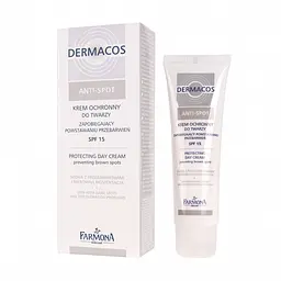 Захисний крем для обличчя SPF 15 Farmona Dermacos Anti-spot 50 мл