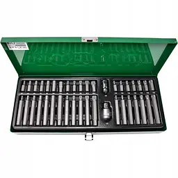 Набір біт TOPTUL 10мм HEX,TORX,SPLINE 40 од. GAAD4002 - мініатюра 4