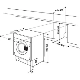 Пральна машина автоматична Whirlpool BI WDWG 75148 - мініатюра 3