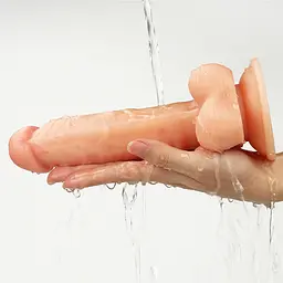 Страпон LoveToy Easy Set As Pic 20 см (тілесний) - мініатюра 19