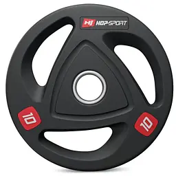 Диск олімпійський Hop-Sport 10кг - мініатюра 2