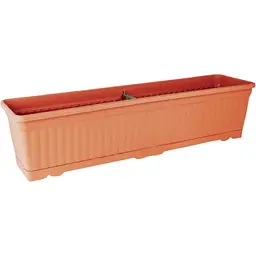 Вазон для квітів балконний Serinova Kemer 15 л теракотовий (20-KMB308101-200100)