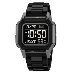 Наручний годинник чоловічий 2264BKGYBK Black-Grey-Black Skmei acs0030088