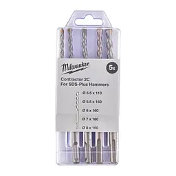 Бур SDS-PLUS 4C Contractor Milwaukee, діаметр 8х260х190 мм