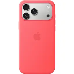 Чохол Apple Silicone Case with MagSafe для iPhone 17 Pro Max Bright Guava (MHW64ZM/A) [170571]