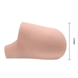 Мастурбатор Crazy Bull Vagina та Anus з вібрацією, 16х10 см - мініатюра 3