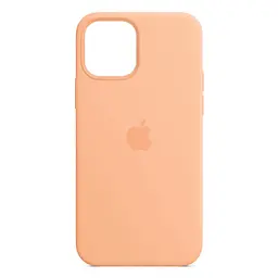 Чехол-накладка силиконовый противоударный для Apple iPhone 12 Pro/12, панель с защитой всего корпуса, софт-тач, cantaloupe, ArmorStandart (ARM59037)