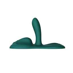 Sit-on-top смарт-вібратор Zalo - Flora Smart Vibrating Pad Turquoise Green, 9 моторів - мініатюра 4