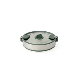Каструля Sea To Summit Detour Stainless Steel Collapsible Pot 3 L Laurel Wreath Green (1033-STS ACK026021-402002) - мініатюра 2