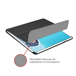 Чехол AIRON Premium для Huawei Matepad 11 с защитной пленкой и салфеткой Black - мініатюра 4