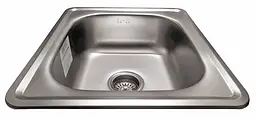 Кухонна мийка Romzha Nicola Satin RO49665, Сірий - мініатюра 5