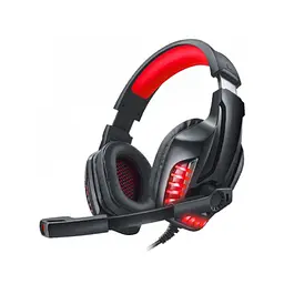 Навушники REAL-EL GDX-7650 Black-Red - мініатюра 1