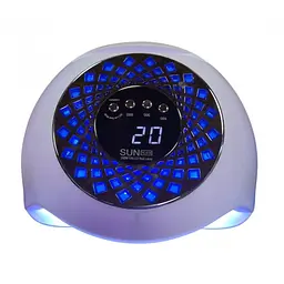 Лед уф лампа для нігтів від мережі біла LED UV Sun YC 57B