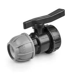Кран Bradas для труб PE 20 мм x 1/2 PN10 з внутрішнім різьбленням (DSRA10V20F12)