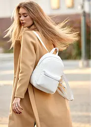 Жіночий рюкзак Sambag Talari MSO білий 31 х 22 х 12 см (12219008e)