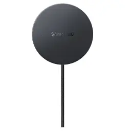 Зарядний пристрій Samsung Magnetic Wireless Qi2.2 25W 1.5m + Adapter USB-C PD45W dark gray (EP-P2900TBEGWW) - мініатюра 2