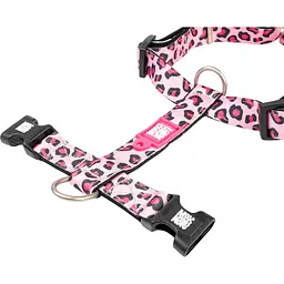 Шлея для собак Max & Molly H-Harness Leopard Pink S 1.5х33.5-47х43-51 см - мініатюра 2