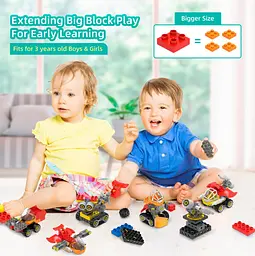 Конструктор Makerzoid Big Building Blocks-Mechanical Engineering Team (MKZ-OBK-MET) [86644] - мініатюра 6