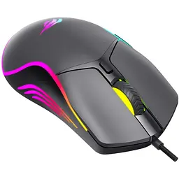 Миша ігрова дротова Havit HV-MS1029 USB black (HV-MS1029) - мініатюра 2