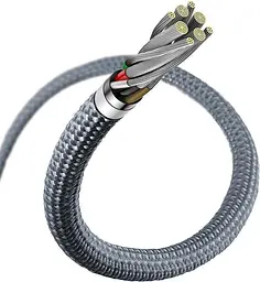 Кабель Baseus Dynamic Series Fast Charging Data Cable Type-C to iP 20W 2m Slate Gray (CALD000116) - мініатюра 3