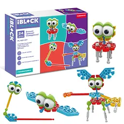 Інтелектуальний конструктор Iblock Create&play Збірна фігурка персонажа (PL-921-317)