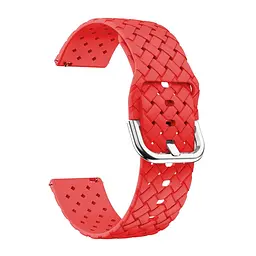 Ремінець Twist для Xiaomi Amazfit Bip Bip Lite Bip U Bip 1S Bip 3 - червоний ширина кріплення 20мм силікон Watchbands (W31-9WB13160120) - мініатюра 2