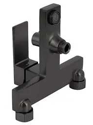 Змішувач для ванни Qtap Gemini QTGEM259GMB45684 Gunmetal Black PVD - мініатюра 3