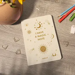 Блокнот у клітинку «I HAVE A MAGIC NOTE» бежевий - мініатюра 5