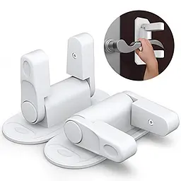 Дитячий замок клямка дверної ручки на вікна ящик дверей Door Lever Lock - мініатюра 3