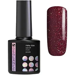 Гель-лак для нігтів Reglance 030 Бордовий з мікроблиском 7.5 мл