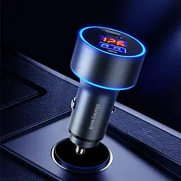 Автомобільний зарядний пристрій Honeywheel Dual USB 45W Car Charger - мініатюра 2