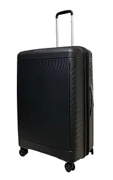 Валіза велика Snowball Snowball 49703 з поліпропілену 105+18 л 76×51×30 см Чорний