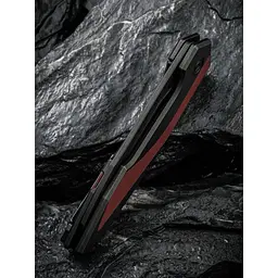 Ніж складаний туристичний Civivi Hypersonic, (9.4 см) 14C28N / Steel & G10 чорно-бордовий - мініатюра 15