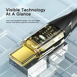 Кабель Lightning Type-C PD 20W QC 4.0 швидка зарядка iPhone 20V 5A - мініатюра 4