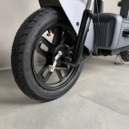Електровелосипед EVOBIKE Nova S 500W 48V 12Ah з 2 сидіннями, корзиною та поворотниками, простий і надійний, для міста і села, графітові-сірого кольору - мініатюра 20