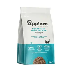 Сухий корм для кішок Applaws Ocean Fish with Salmon + пробіотик, 1,8 кг