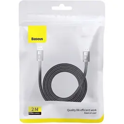 Кабель Baseus High Definition DP 8K to DP 8K 2m Black (B00633706111-02) [140347] - мініатюра 6