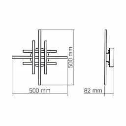 LED світильник функціональний Videx Decora 40W (VL-CLD-988-SL) - мініатюра 2