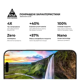 Скло захисне Armorstandart Pro Apple iPhone 16 Pro with mesh (ARM87027) - мініатюра 5