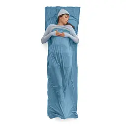Вкладиш в спальник Sea to Summit Breeze Lightweight Liner, Rectangular w/ Pillow Sleeve 198 Синій - мініатюра 3