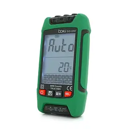 Мультиметр BAKKU Ba-2202, Вимірювання: V DC/AC, A DC/AC, Ω, C, F, °C/°F, NCV, Продзвонювання, Ліхтарик - мініатюра 3