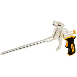 Пістолет монтажний для піни Mastertool 290 мм нікель 81-8671