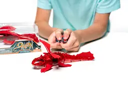 Нано-робот Hexbug Dragon Single на ІЧ-управлінні, червоний (409-6847_red) - мініатюра 9