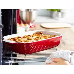 Форма для випічки KitchenAid з кришкою 26х15.5х6.5 см 0.9 л червона (CC006104-001) - мініатюра 7